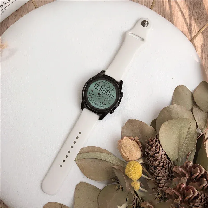 Bracelet sport silicone 20 et 22 mm Amazfit GTS