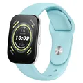 Bracelet sport silicone 20 et 22 mm Amazfit GTS – Couleur du bracelet Emerald green 3