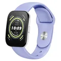 Bracelet sport silicone 20 et 22 mm Amazfit GTS – Couleur du bracelet lilac 6