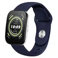 Bracelet sport silicone 20 et 22 mm Amazfit GTS – Couleur du bracelet Midnight blue 7