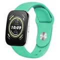 Bracelet sport silicone 20 et 22 mm Amazfit GTS – Couleur du bracelet Mint Green 8