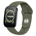 Bracelet sport silicone 20 et 22 mm Amazfit GTS – Couleur du bracelet Olive 22