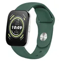 Bracelet sport silicone 20 et 22 mm Amazfit GTS – Couleur du bracelet Pine green 21