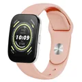 Bracelet sport silicone 20 et 22 mm Amazfit GTS – Couleur du bracelet Pink sand 14