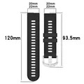 Bracelet sport silicone 20 et 22 mm Garmin Vivoactive – 4