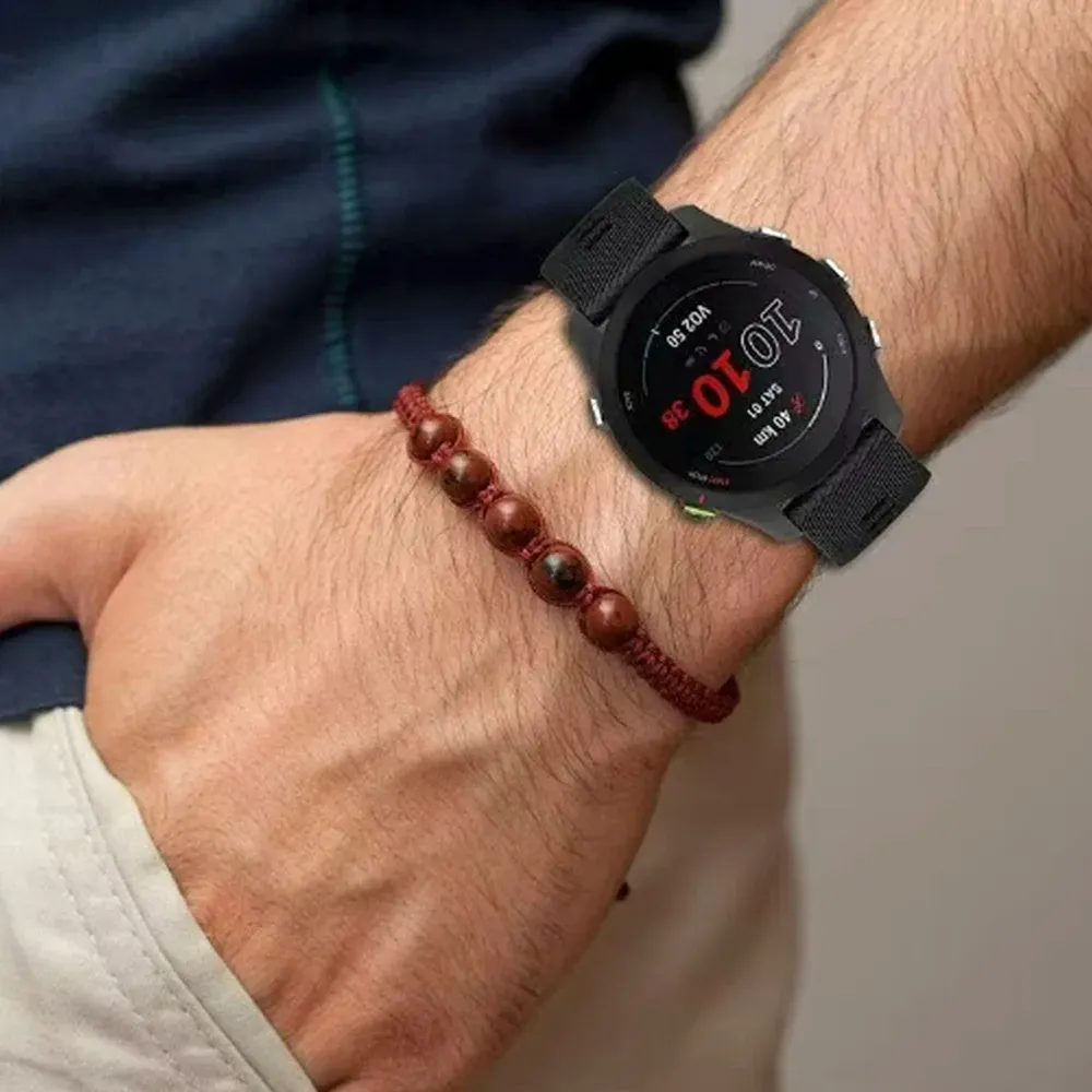 Bracelet sport silicone 20 et 22 mm Garmin Vivoactive