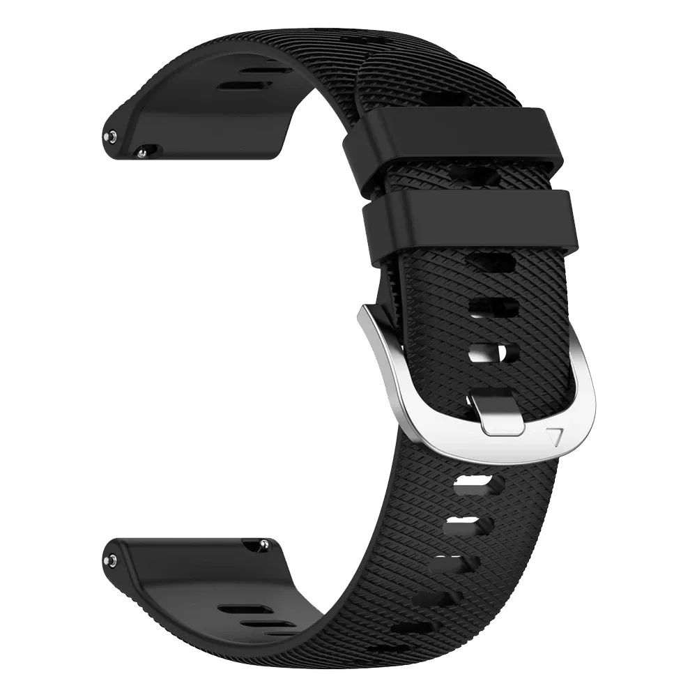 Bracelet sport silicone 20 et 22 mm Garmin Vivoactive