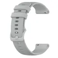 Bracelet sport silicone 20 et 22 mm Garmin Vivoactive – Couleur du bracelet Gray