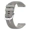 Bracelet sport silicone 20 et 22 mm Garmin Vivoactive – Couleur du bracelet Light Gray