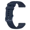 Bracelet sport silicone 20 et 22 mm Garmin Vivoactive – Couleur du bracelet Midnight Blue