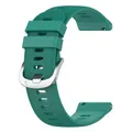 Bracelet sport silicone 20 et 22 mm Garmin Vivoactive – Couleur du bracelet Pine Green