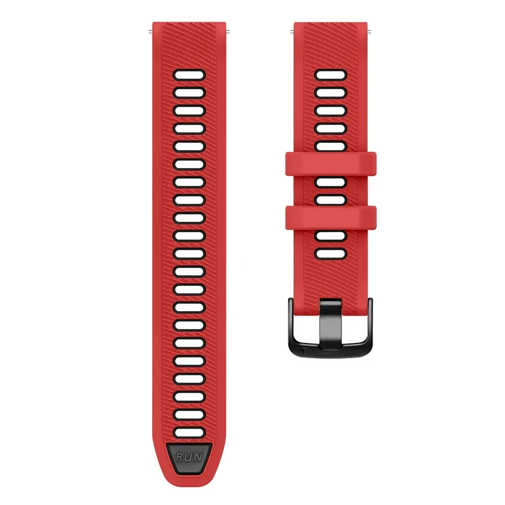 Bracelet sport silicone 22 mm Garmin Forerunner Vivoactive