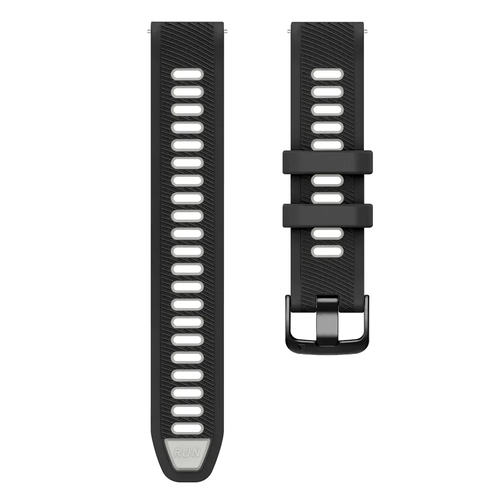 Bracelet sport silicone 22 mm Garmin Forerunner Vivoactive