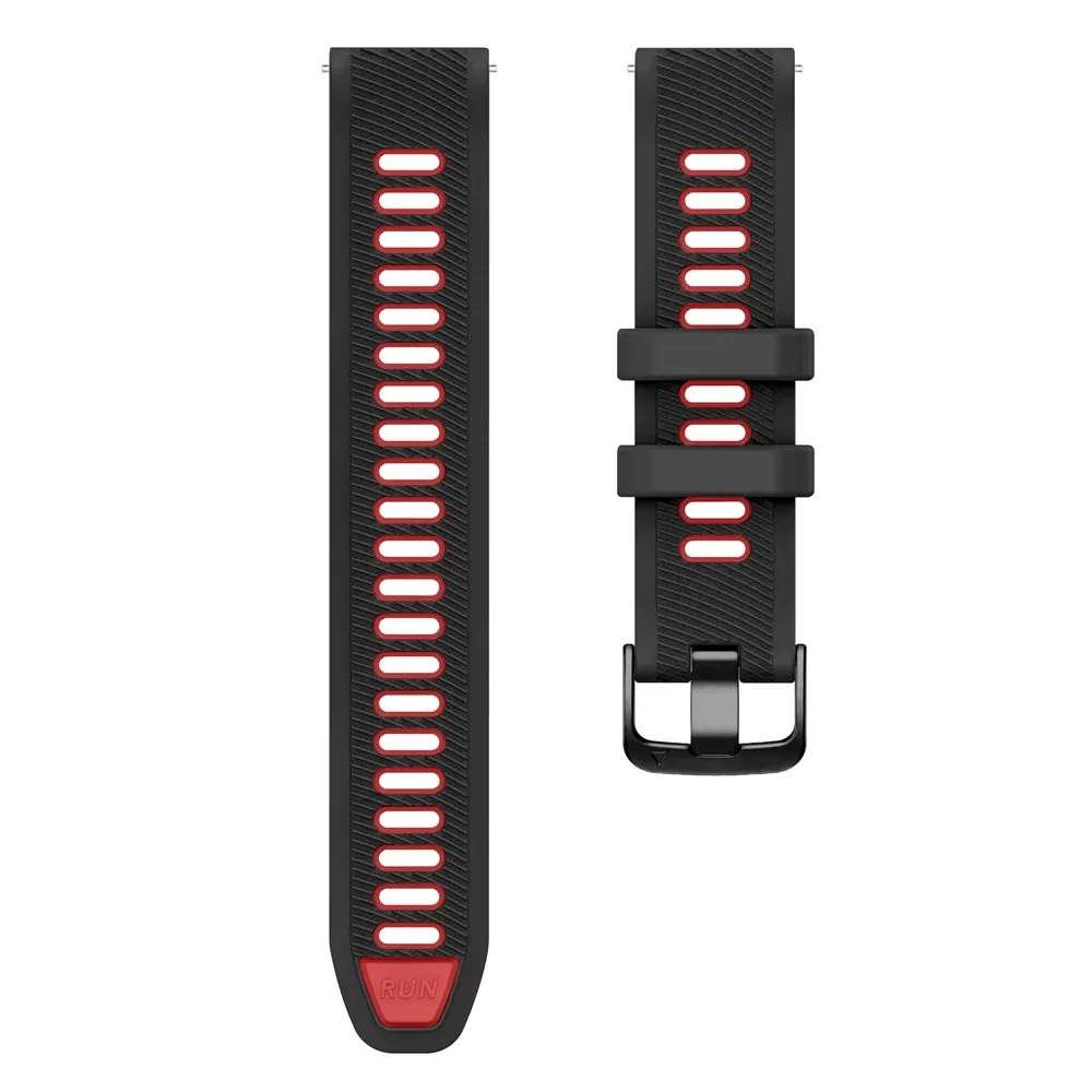 Bracelet sport silicone 22 mm Garmin Forerunner Vivoactive