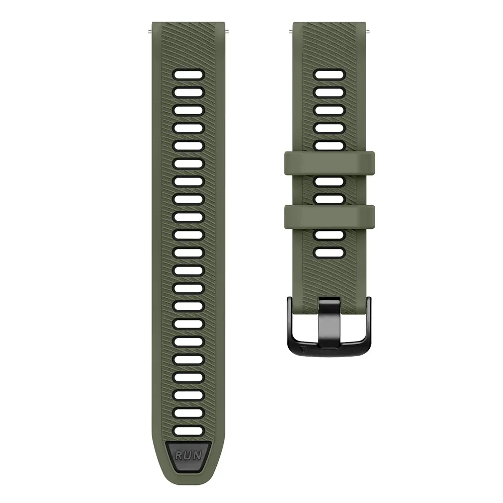 Bracelet sport silicone 22 mm Garmin Forerunner Vivoactive