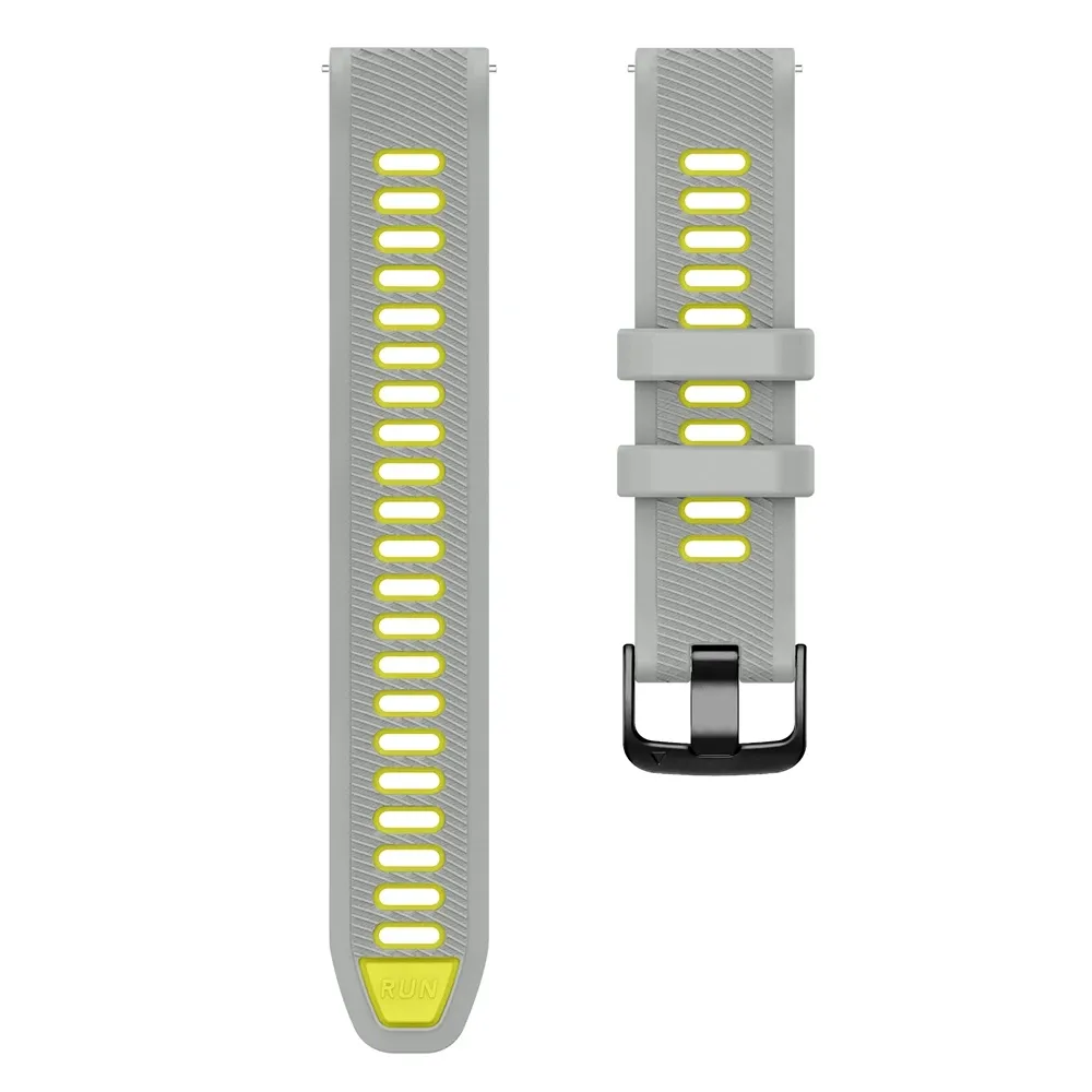 Bracelet sport silicone 22 mm Garmin Forerunner Vivoactive
