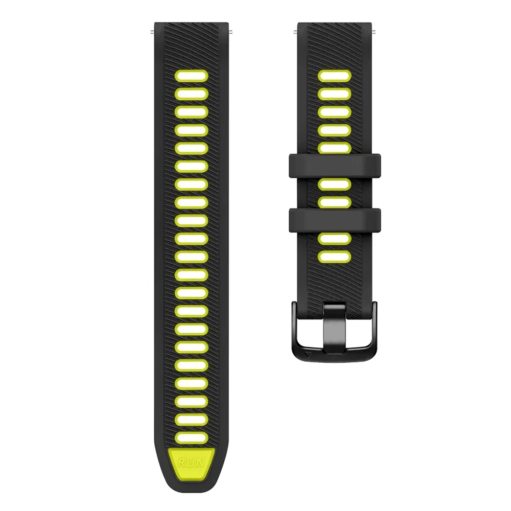 Bracelet sport silicone 22 mm Garmin Forerunner Vivoactive