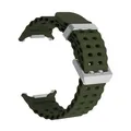 Bracelet sport silicone marin pour Samsung Galaxy Watch Ultra – Couleur du bracelet Army Green