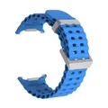 Bracelet sport silicone marin pour Samsung Galaxy Watch Ultra – Couleur du bracelet Blue