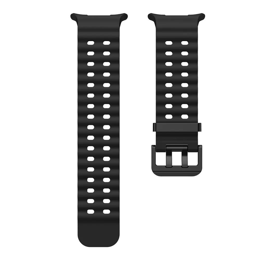 Bracelet sport silicone marin pour Samsung Galaxy Watch Ultra