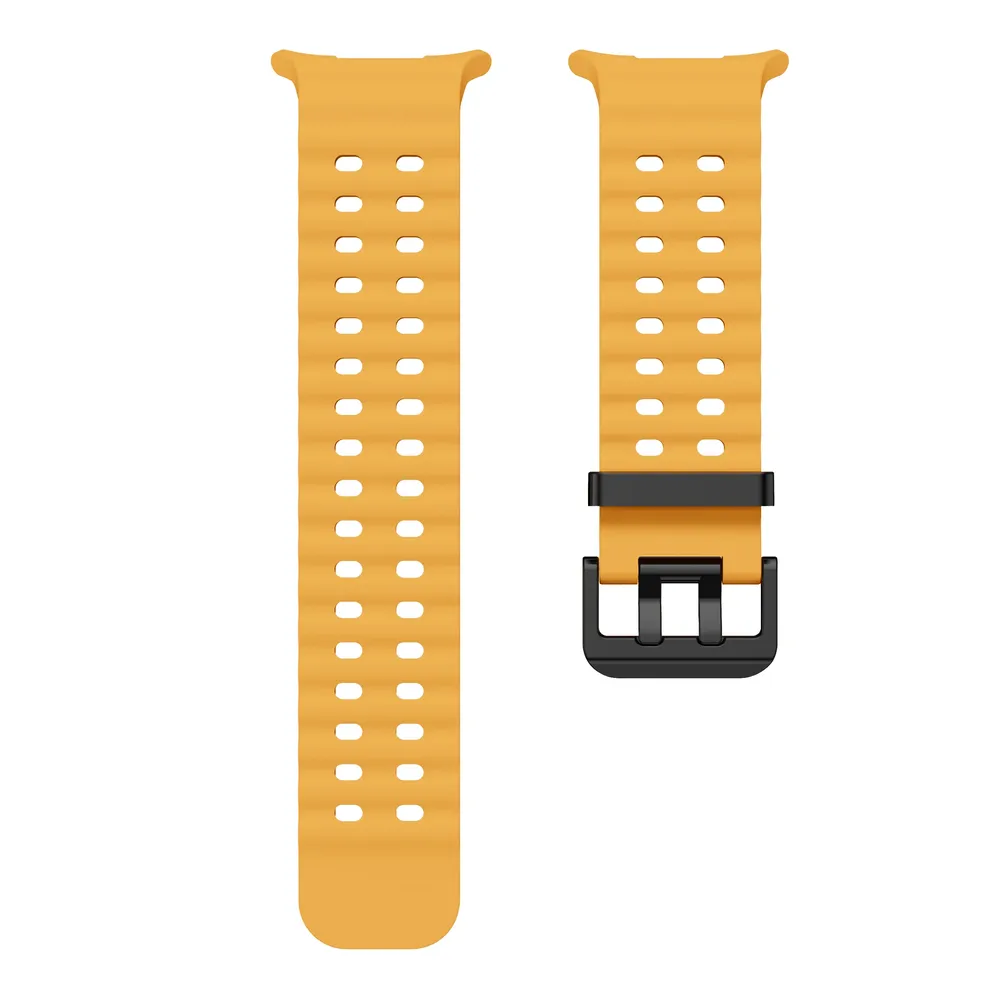 Bracelet sport silicone marin pour Samsung Galaxy Watch Ultra