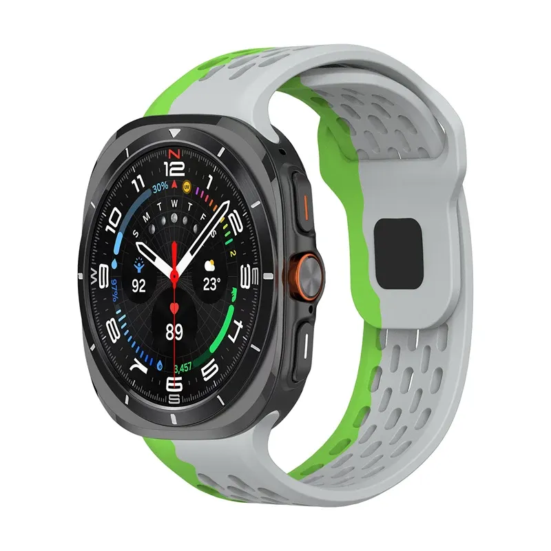 Bracelet sport silicone marin pour Samsung Galaxy Watch Ultra