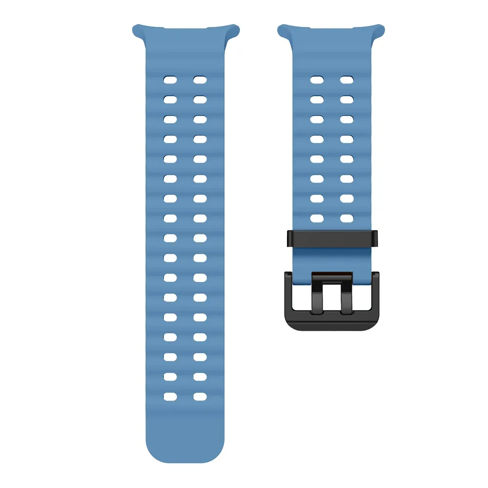 Bracelet sport silicone marin pour Samsung Galaxy Watch Ultra