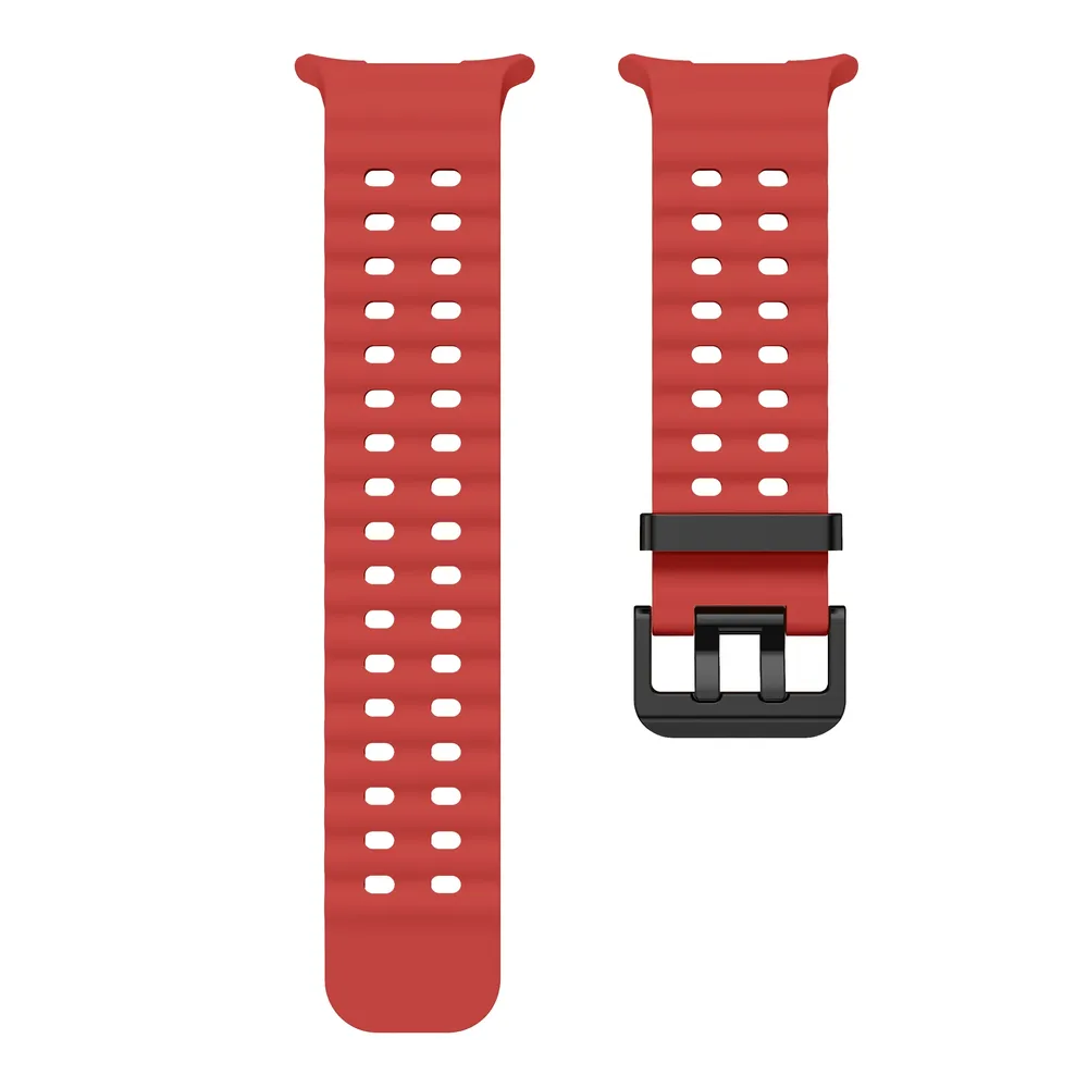 Bracelet sport silicone marin pour Samsung Galaxy Watch Ultra