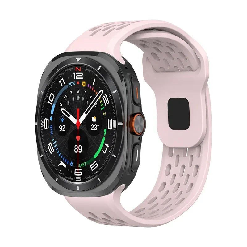 Bracelet sport silicone marin pour Samsung Galaxy Watch Ultra