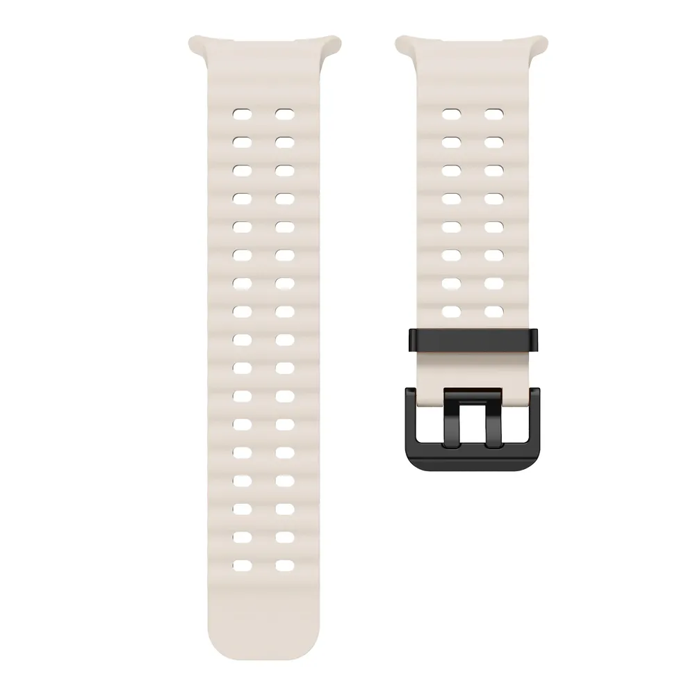 Bracelet sport silicone marin pour Samsung Galaxy Watch Ultra