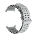 Bracelet sport silicone marin pour Samsung Galaxy Watch Ultra – Couleur du bracelet Light Grey