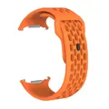 Bracelet sport silicone marin pour Samsung Galaxy Watch Ultra – Couleur du bracelet Type B-Orange