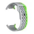Bracelet sport silicone marin pour Samsung Galaxy Watch Ultra – Couleur du bracelet Type B-Grey Green