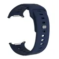 Bracelet sport silicone marin pour Samsung Galaxy Watch Ultra – Couleur du bracelet Type C-Midnight Blue