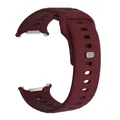 Bracelet sport silicone marin pour Samsung Galaxy Watch Ultra – Couleur du bracelet Type C-Wine Red