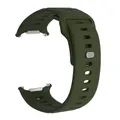 Bracelet sport silicone marin pour Samsung Galaxy Watch Ultra – Couleur du bracelet Type C-Deep Green