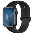 Bracelet sport silicone pour Apple Watch 38 à 49 mm – Couleur du bracelet 15 black