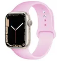 Bracelet sport silicone pour Apple Watch 38 à 49 mm – Couleur du bracelet 21 pink