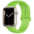 Bracelet sport silicone pour Apple Watch 38 à 49 mm – Couleur du bracelet 23 green