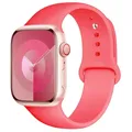 Bracelet sport silicone pour Apple Watch 38 à 49 mm – Couleur du bracelet 3 watermelon red