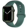 Bracelet sport silicone pour Apple Watch 38 à 49 mm – Couleur du bracelet 40 pine green