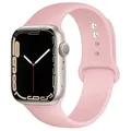 Bracelet sport silicone pour Apple Watch 38 à 49 mm – Couleur du bracelet 42 vintage rose