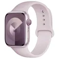 Bracelet sport silicone pour Apple Watch 38 à 49 mm – Couleur du bracelet 46 lavender