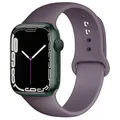 Bracelet sport silicone pour Apple Watch 38 à 49 mm – Couleur du bracelet 58 brick blue