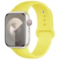 Bracelet sport silicone pour Apple Watch 38 à 49 mm – Couleur du bracelet 6 yellow