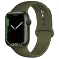 Bracelet sport silicone pour Apple Watch 38 à 49 mm – Couleur du bracelet 60 dark olive