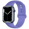 Bracelet sport silicone pour Apple Watch 38 à 49 mm – Couleur du bracelet 68 English Lavender