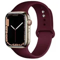 Bracelet sport silicone pour Apple Watch 38 à 49 mm – Couleur du bracelet 77 Violets