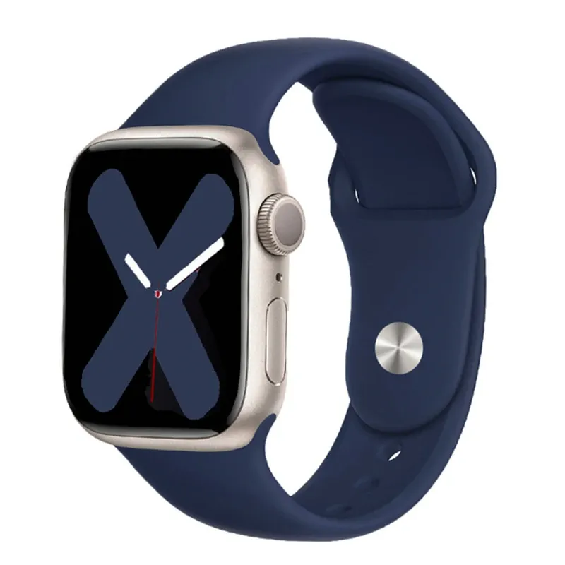 Bracelet sport silicone pour Apple Watch 38 à 49 mm
