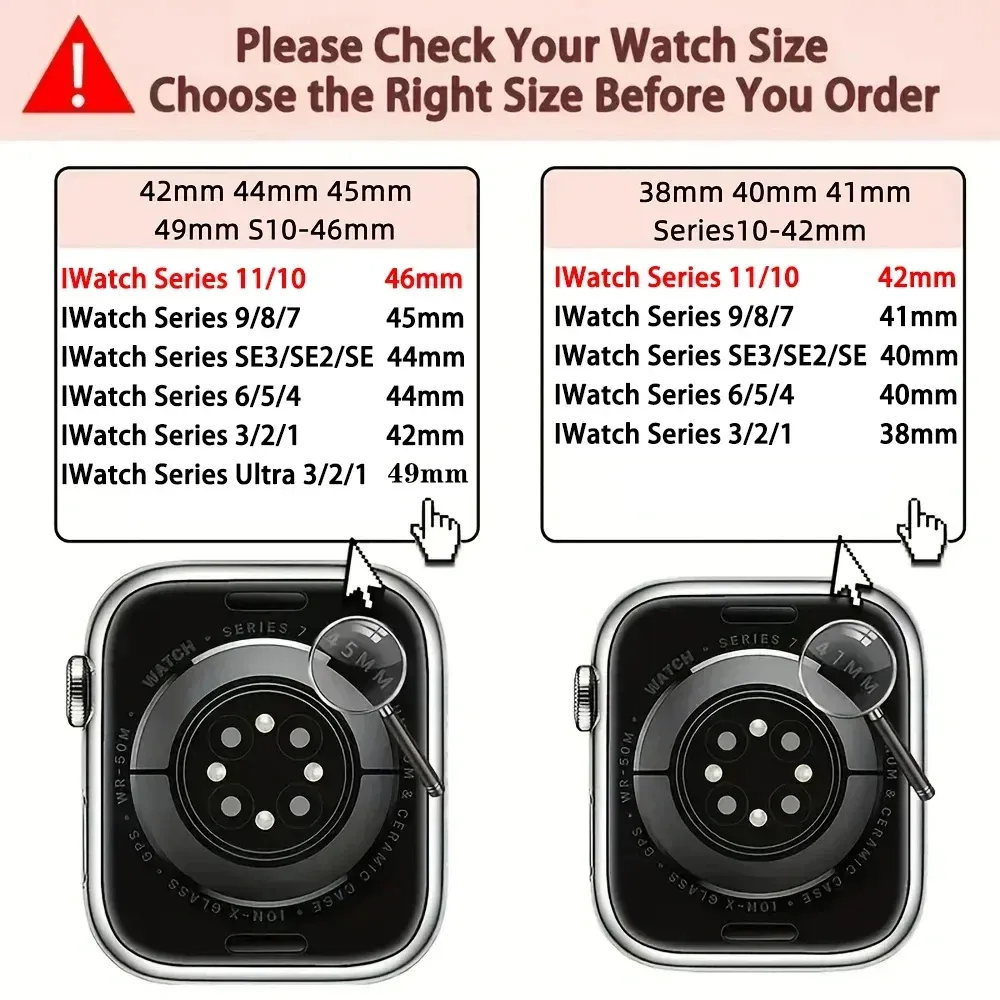 Bracelet sport silicone pour Apple Watch 38 à 49 mm